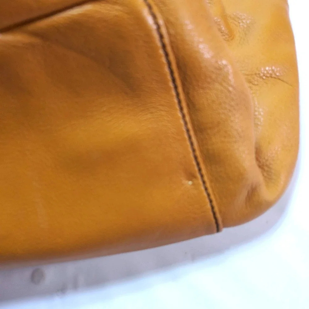 Pebbled Leather orYANY Buttery Soft Slouchy‎ Y2K Satchel Bag Indie Sleaze Hobo